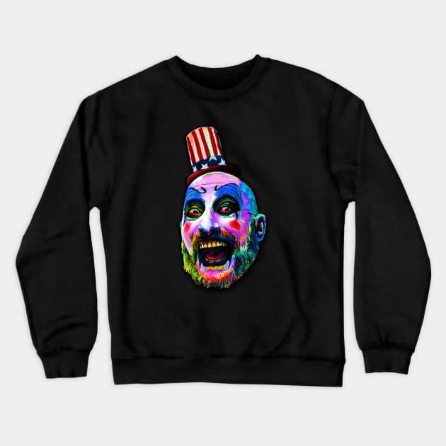 Captain Spaulding Crewneck Sweatshirt by BigOrangeShirtShop